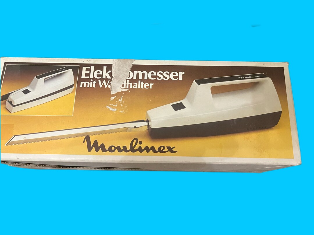 1970s Moulinex Electric Knife With 2 Blades Blade Guard in Etsy