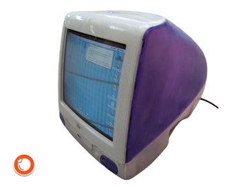 1998er Apple Imac  G3 purple Vintage Computer Sammler  OS9.2 USA