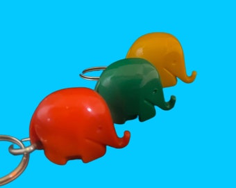 Luigi Colani  Schlüsselanhänger 4 cm Original DRUMBO Elefant rot, gelb oder grün  Designklassiker Germany WP01