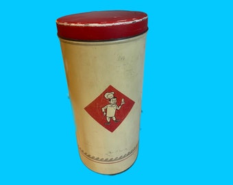 1950er Kaffeedose Blech ca.1 kg/ Dose Germany E0B104