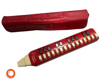 1970er hohner melodica alto Kult Harmonica im originalem Case Topzustand Germany