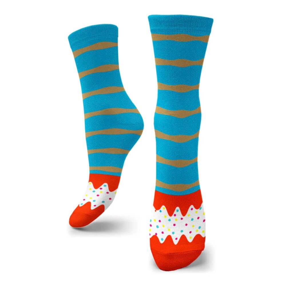 Donut Socks cotton Box of 6 Etsy