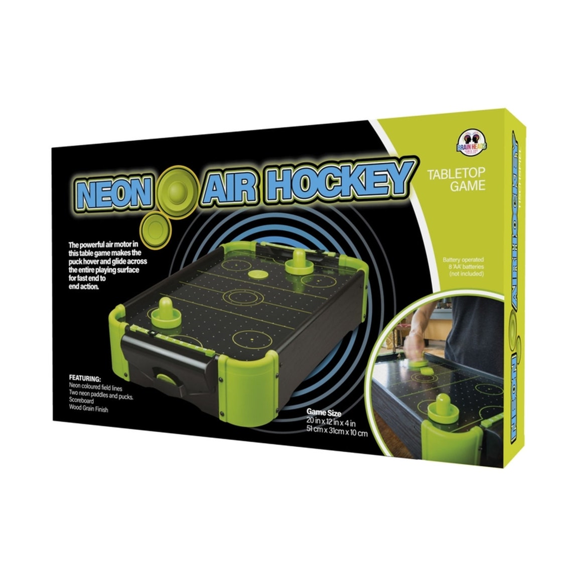 Neon Air Hockey Tabletop Sports Game Indoor Etsy UK