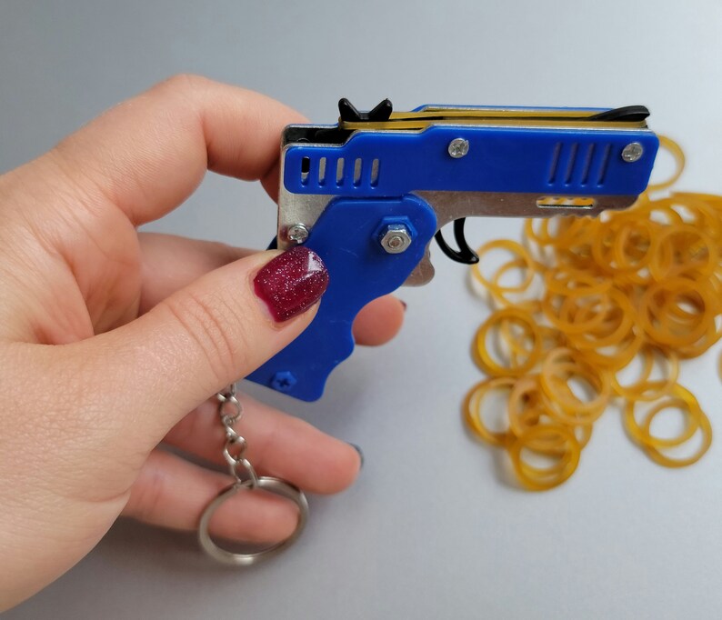 12 Rubber Band Keychain Toys Stocking Stuffers Party Favors Etsy