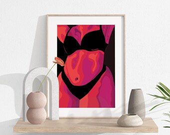 Nude Body Wall Art - Etsy UK