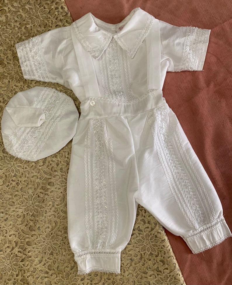 Darren -  Baby Boys Baptism & Christening Outfit w/ Pants