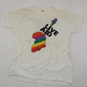 vintage live aid t shirt