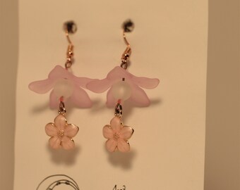 Petals Earrings Cherry Blossom