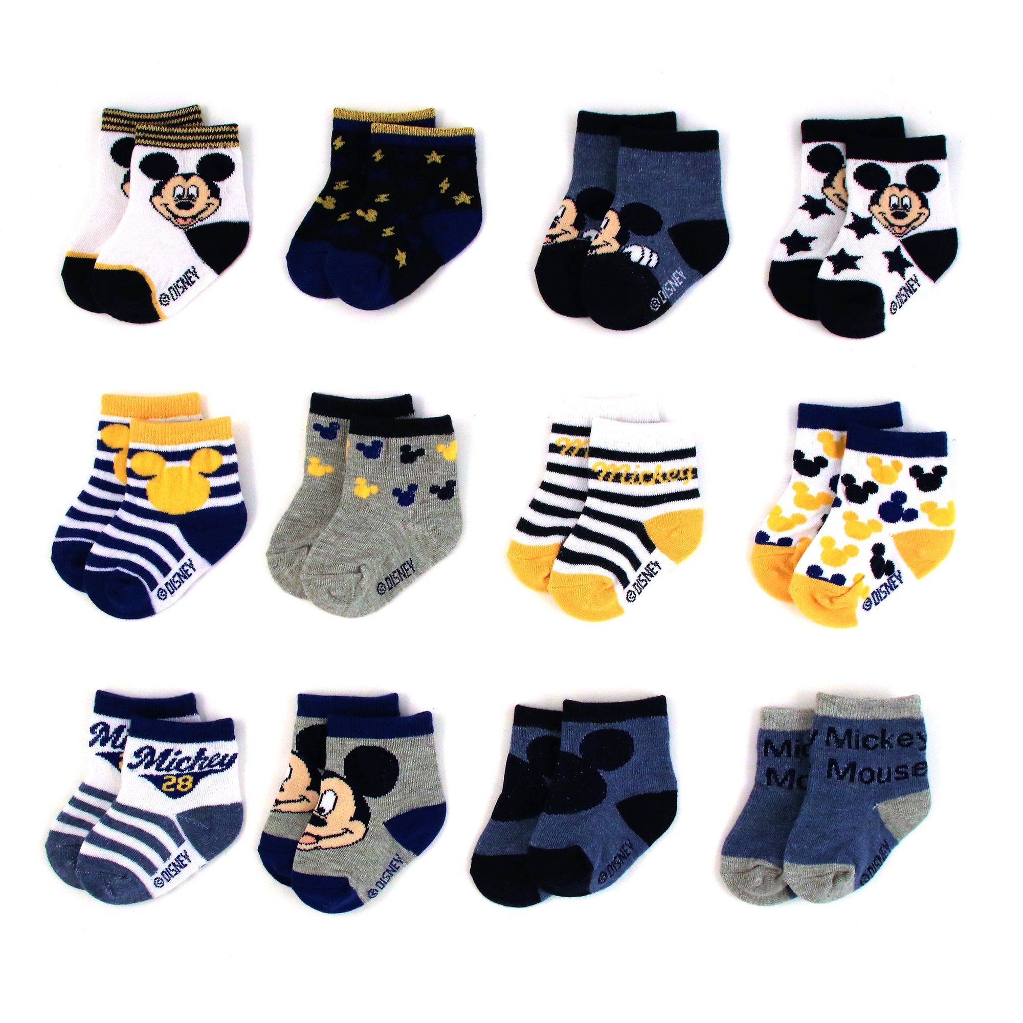 Disney Baby Socks Mickey Mouse Infant Socks for Boys Newborns Etsy