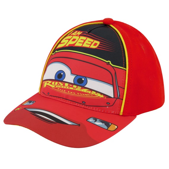 Disney Cars Toddler Baseball Hat for Boys Size 2-4 Or 4-7 Kids Cap  Lightning McQueen 