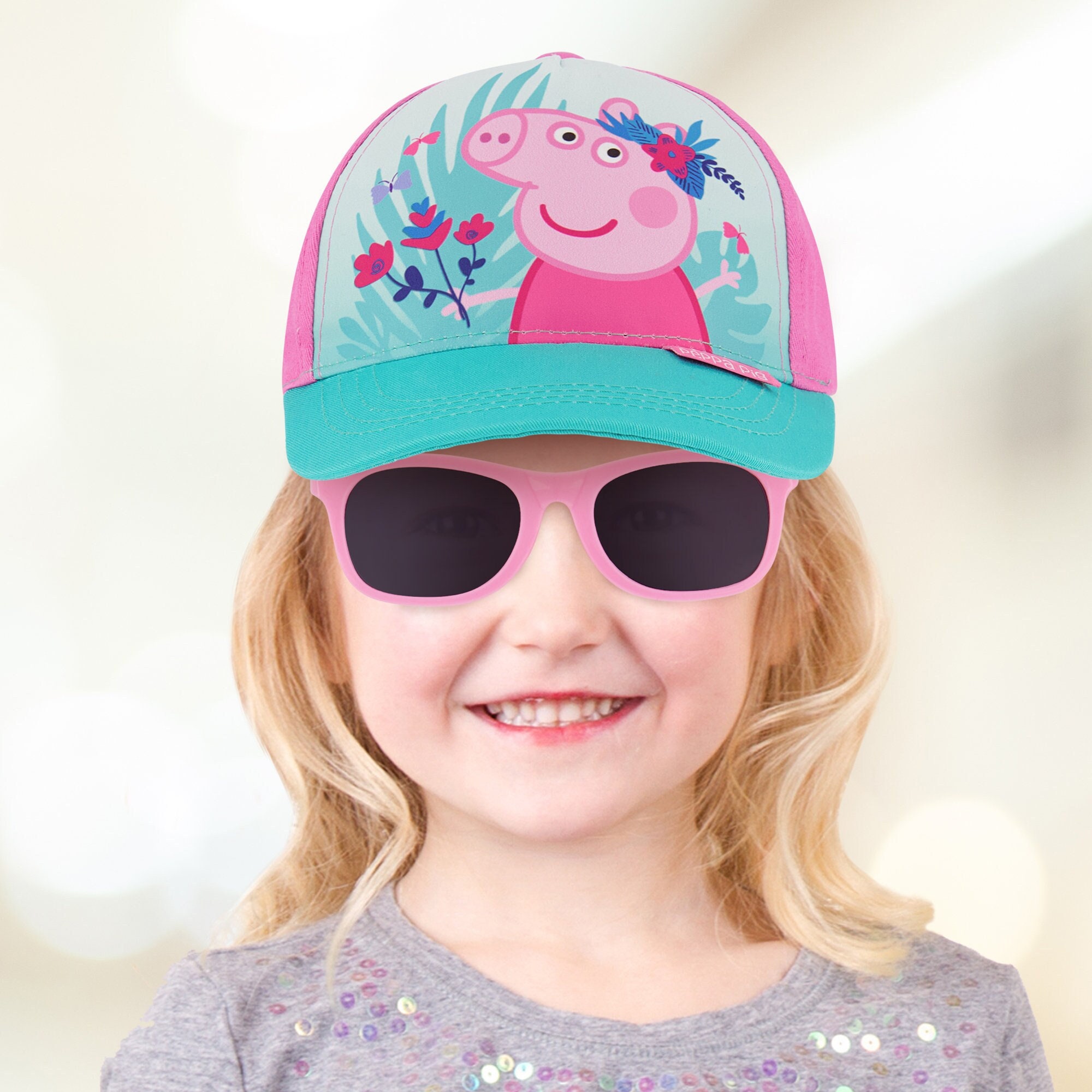 Hasbro Peppa Pig Toddler Baseball Hat for Girls Size 2-4 Kids Cap With  Matching Sunglasses -  Canada
