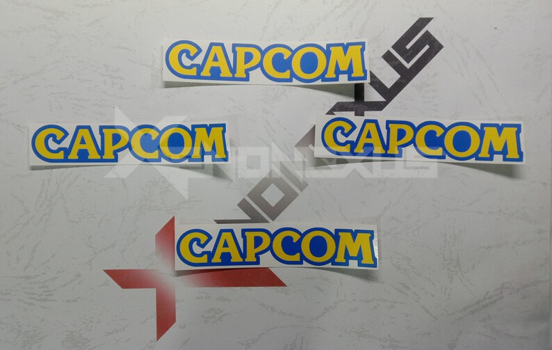 Capcom Logo Decal Vinyl Sticker - Etsy Canada