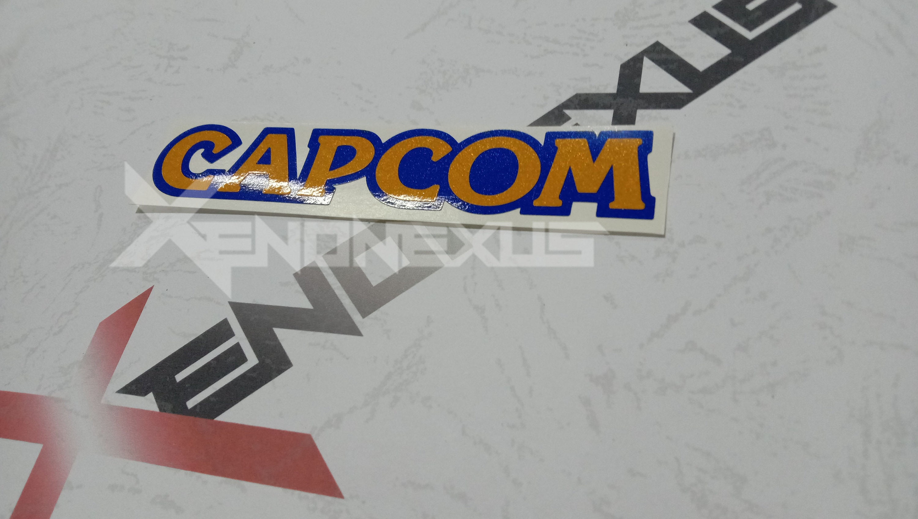 Capcom Logo Reflective Sticker - Etsy UK
