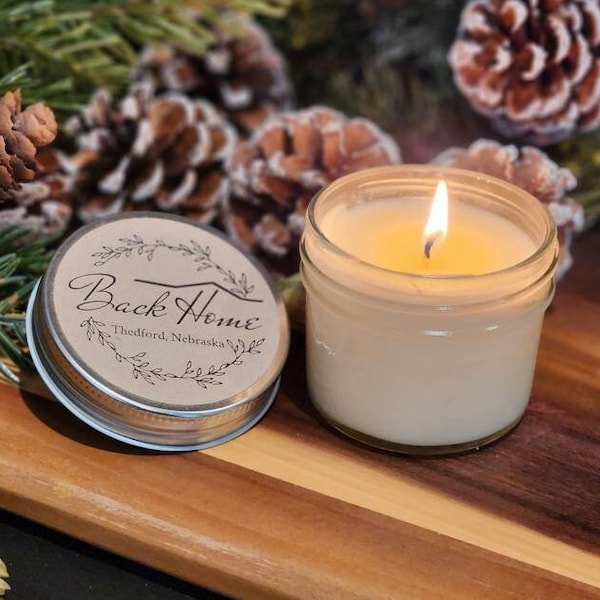 Mason Jar Candle Etsy