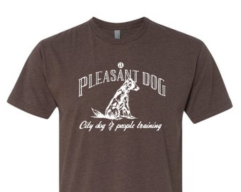 A Pleasant Dog Logo T-Shirt