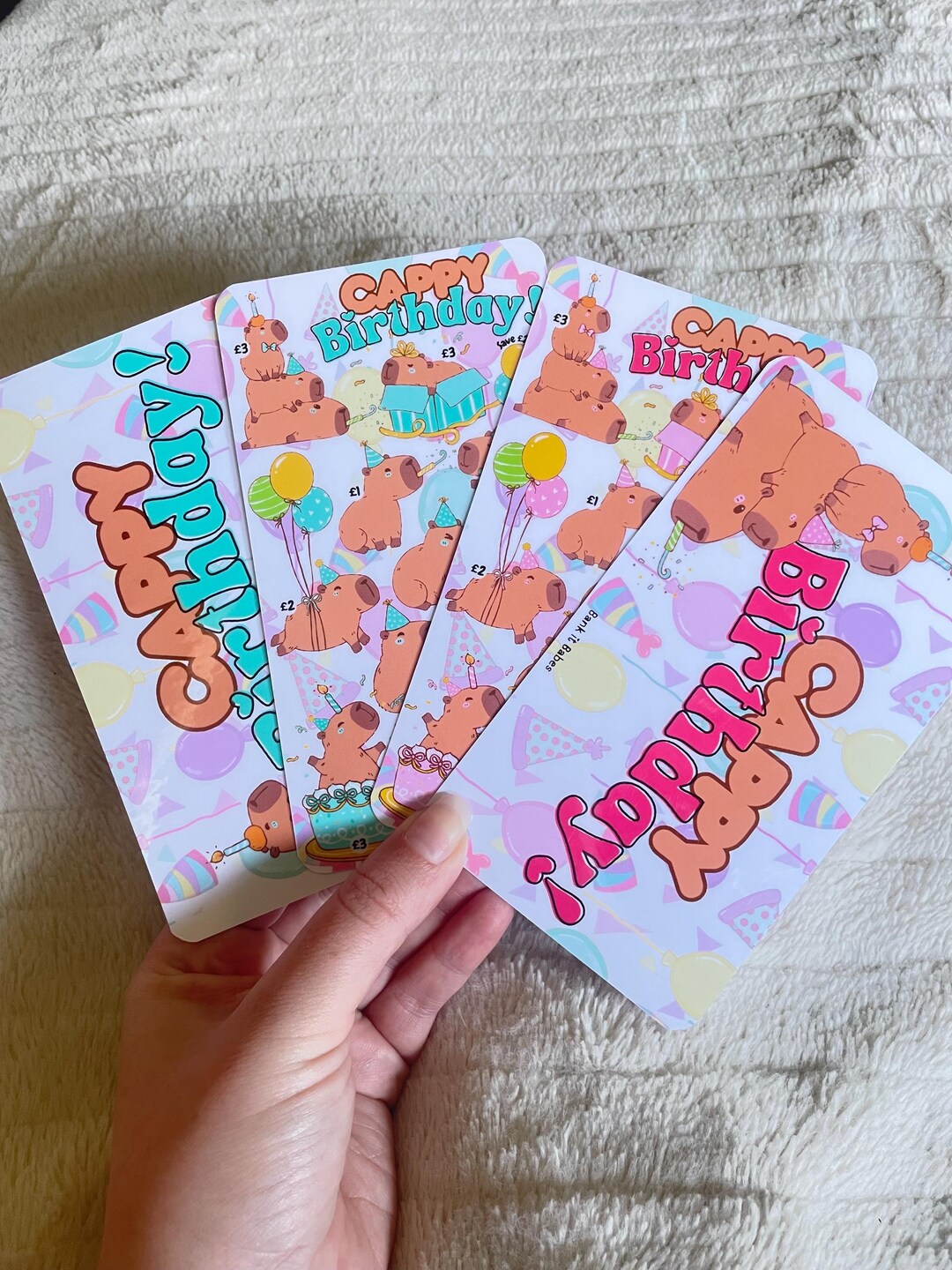 Cappy Birthday Tracker - Etsy