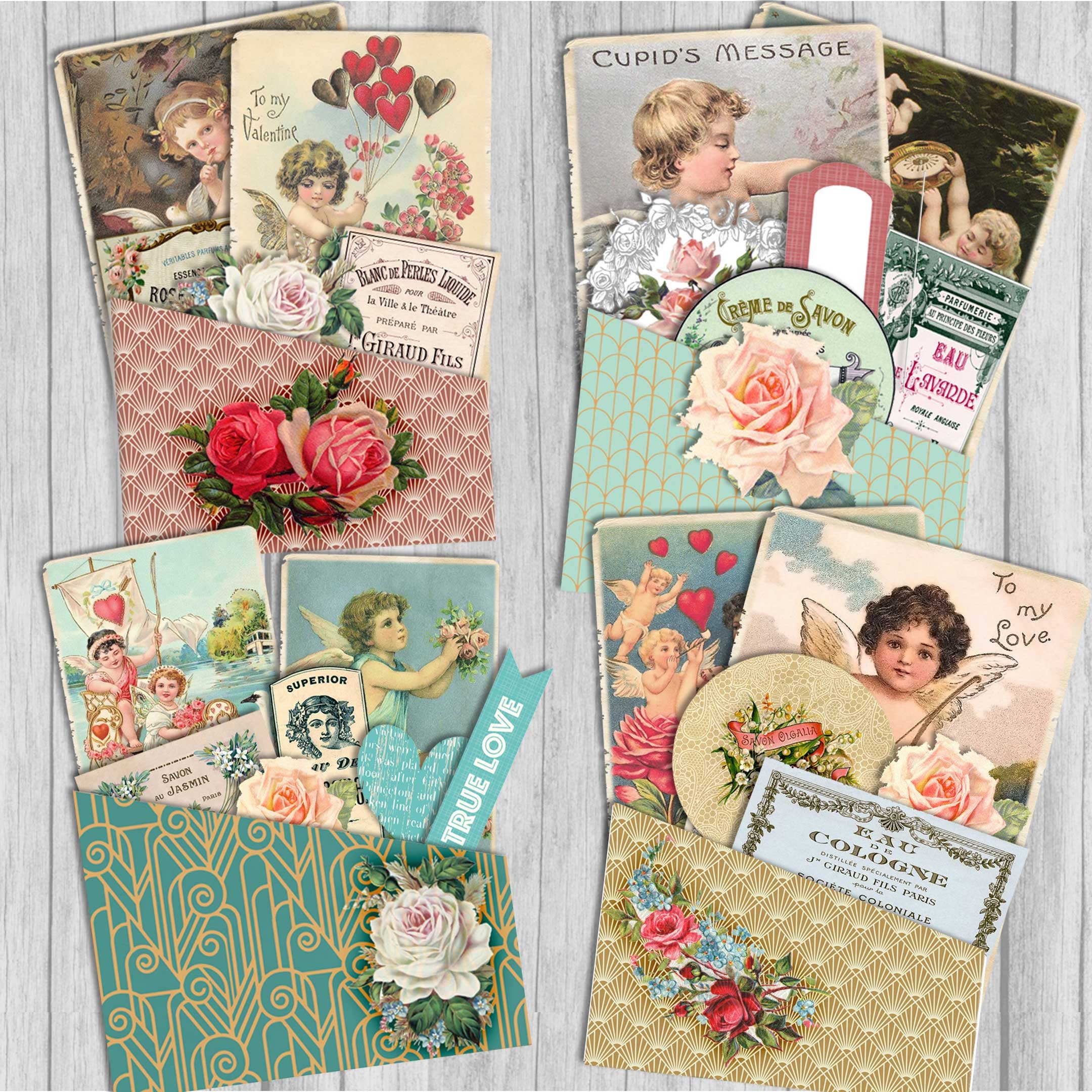 Flower Shop Folio, Junk Journal Kit, Digital Junk Journal, Junk Journaling  Class, Junk Journal Folio, Junk Journaling, Journal Digital, Easy 