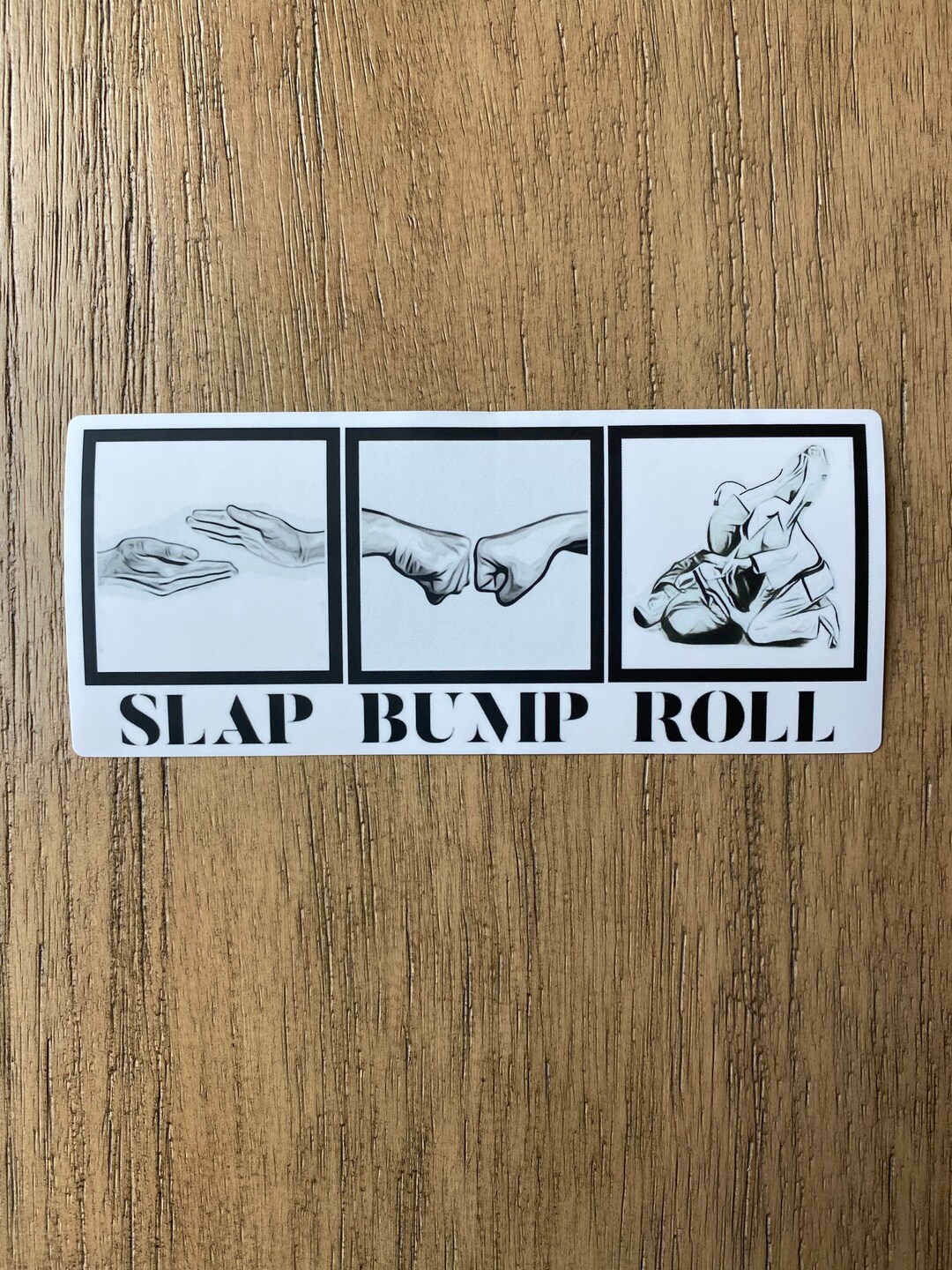 Jiu Jitsu Sticker Slap Bump Roll Approx 2.5x6 Etsy