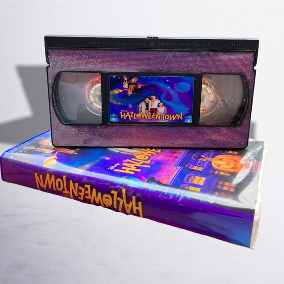 Halloweentown Original Movie White VHS Lamp Red Light Etsy