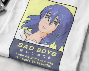 Ghibli Shirt | Alt Clothing | Harajuku Clothing | Howl Sad Boys | Japanese T-Shirt