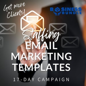 Staffing Email Scripts, Email Templates, How to market via email, Staffing Templates, Healthcare Staffing Email Template, Email Campaign