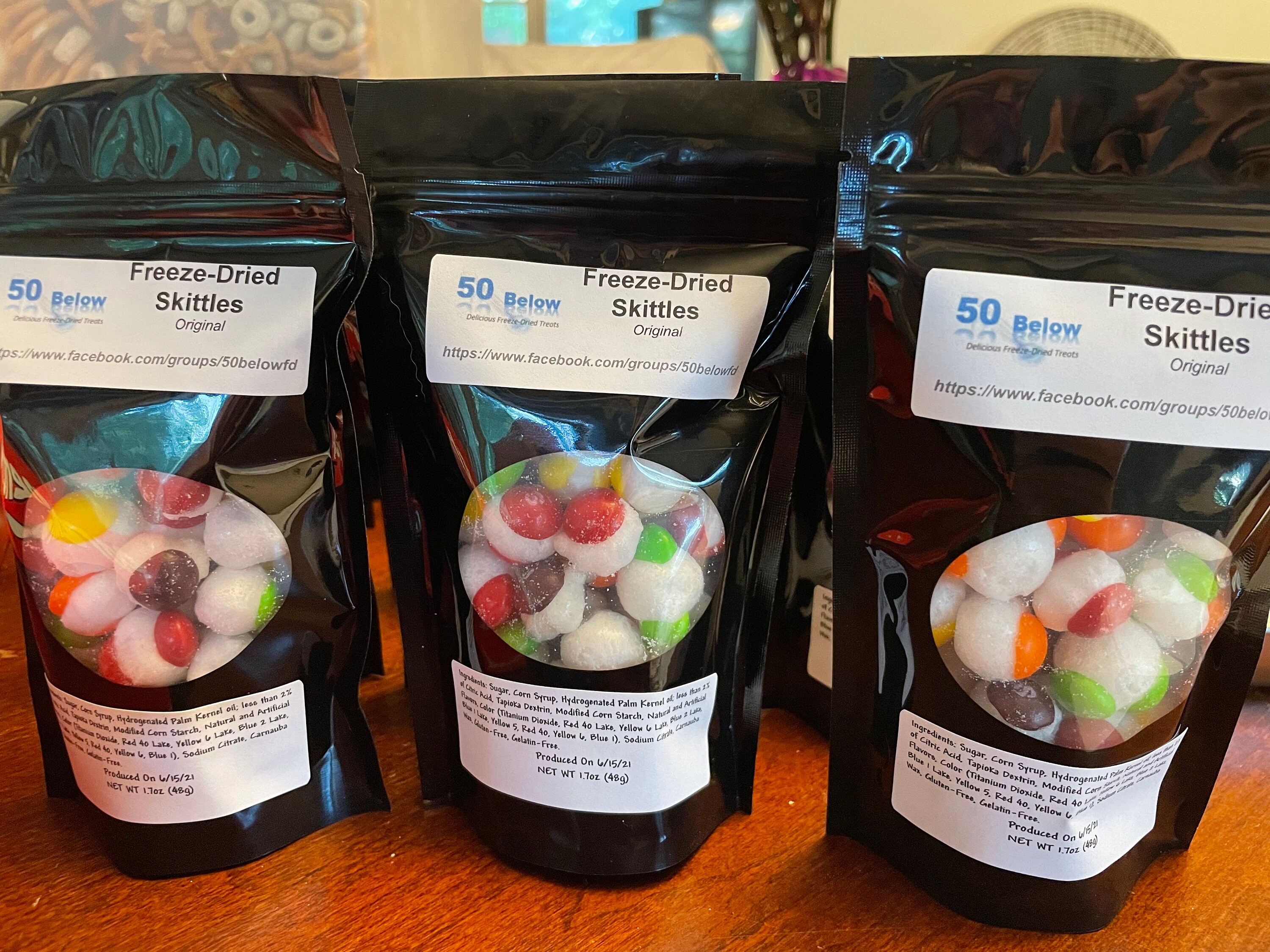 FreezeDried Skittles Etsy