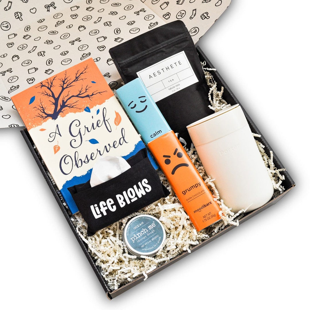 Care Package for Loss and Grief Sympathy Gift A Grief Observed Etsy