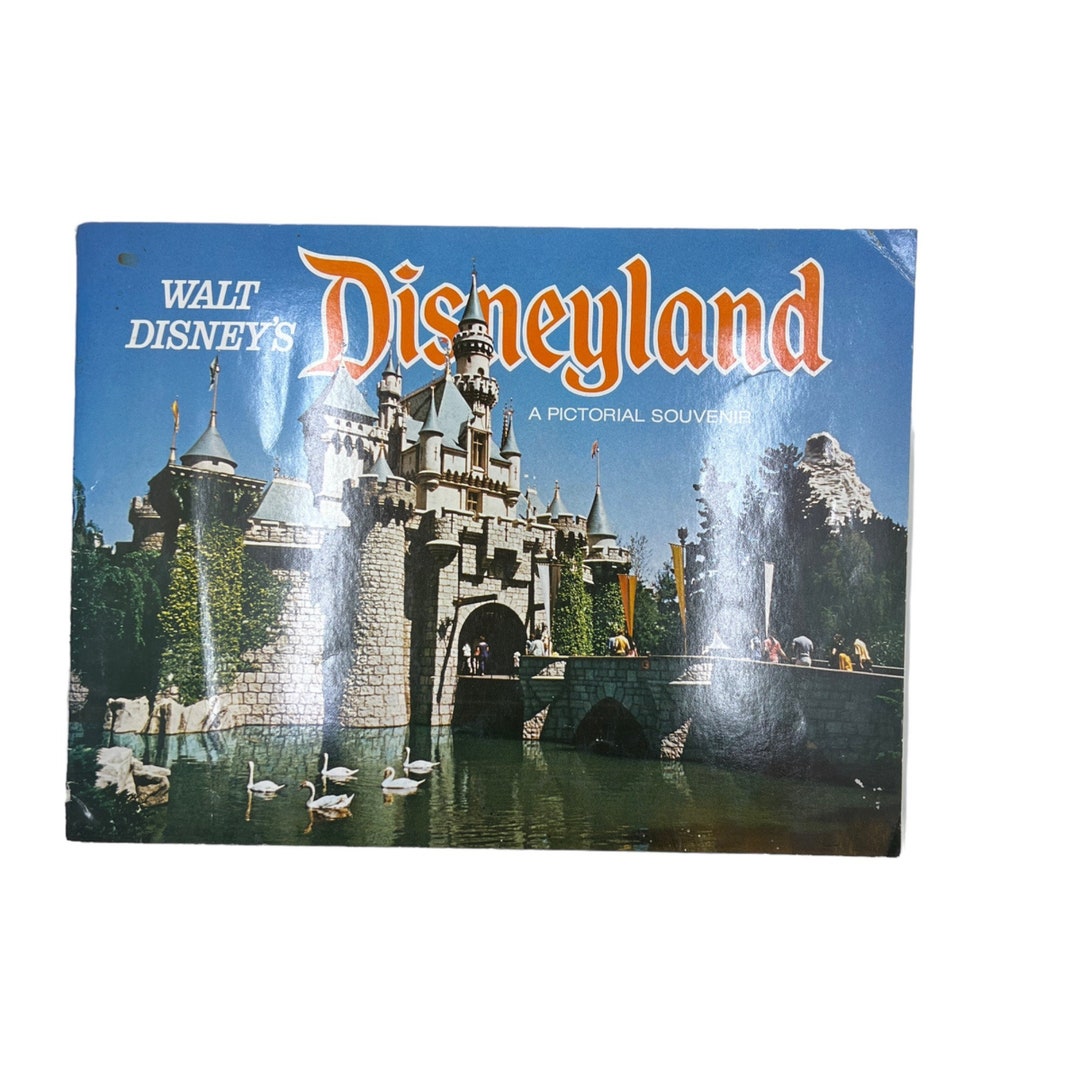 Walt Disneys Disneyland Tourist Souvenir Pamphlet Guidebook Vintage ...