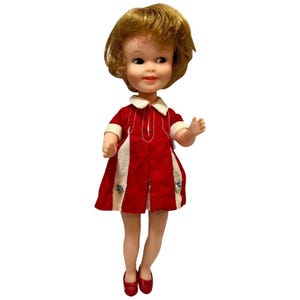 Vintage Penny Brite Doll: 1960s Deluxe Reading Corp, 9&quot; Blonde Hair