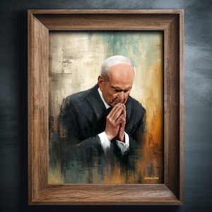 Poster Print, President Russell M. Nelson, lds art, Christmas gift