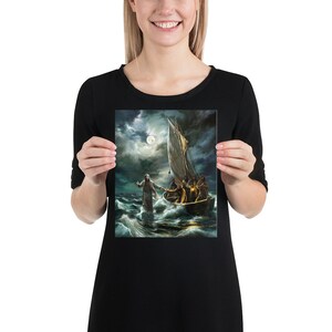 Poster Print, Be Not Afraid, Peter, LDS Art, Jesus Art, Christian Art ...