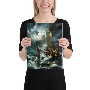 Poster Print, Be Not Afraid, Peter, LDS Art, Jesus Art, Christian Art ...