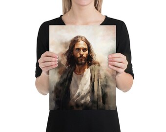 イエス・キリストのポスタープリント、イエスの肖像画、キリスト教美術