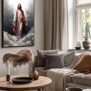 Second Coming of Jesus Christ, Poster Print, Christian Art, LDS Art ...