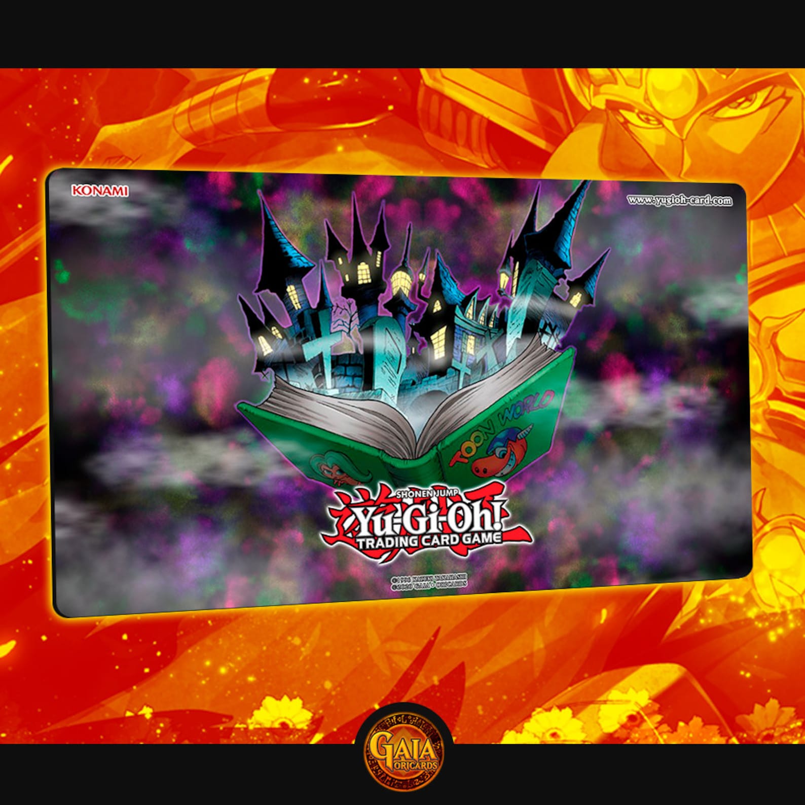 YuGiOh Toon World Custom Playmat Made to Order Etsy