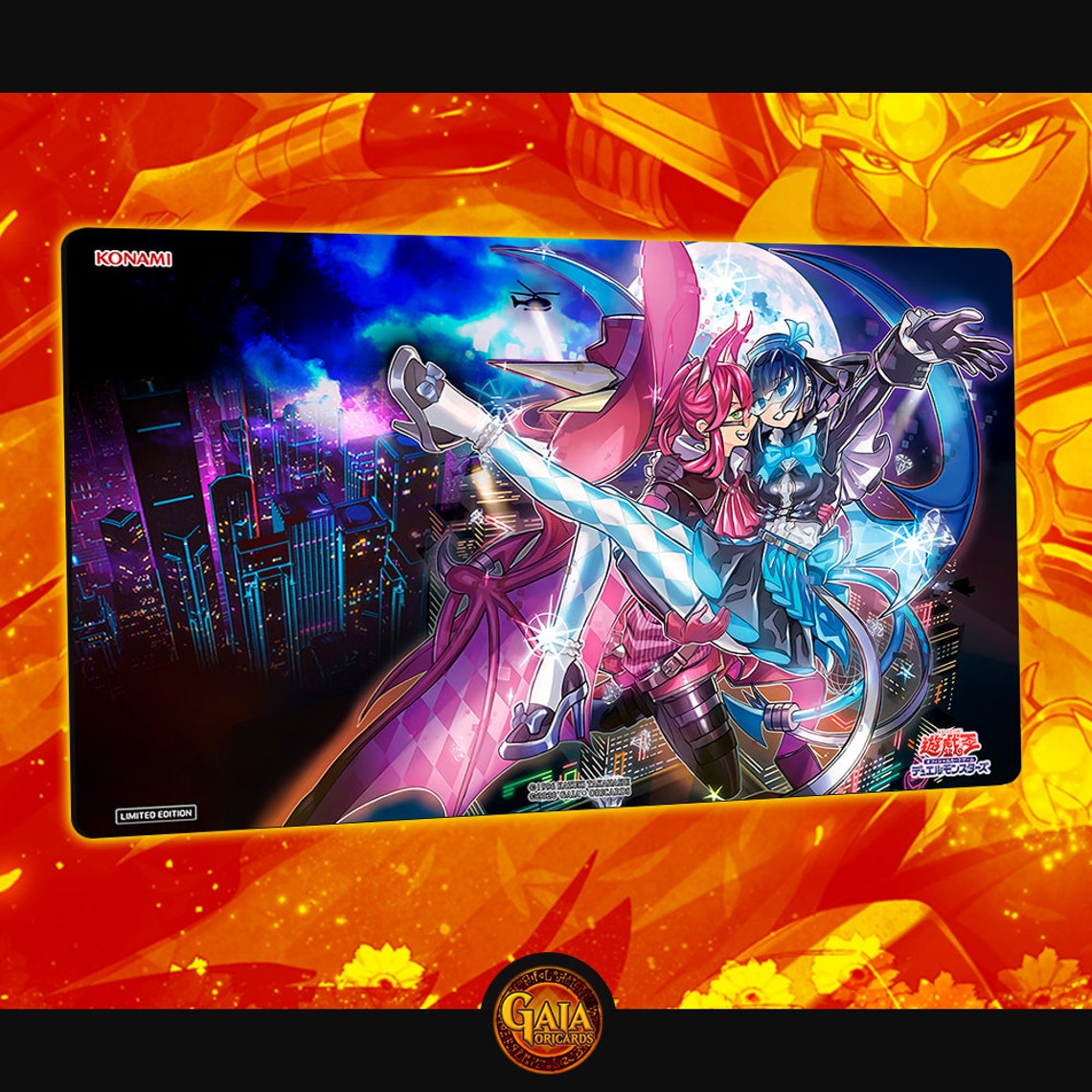 Yugioh Evil Twin Custom Playmat made to Order Etsy
