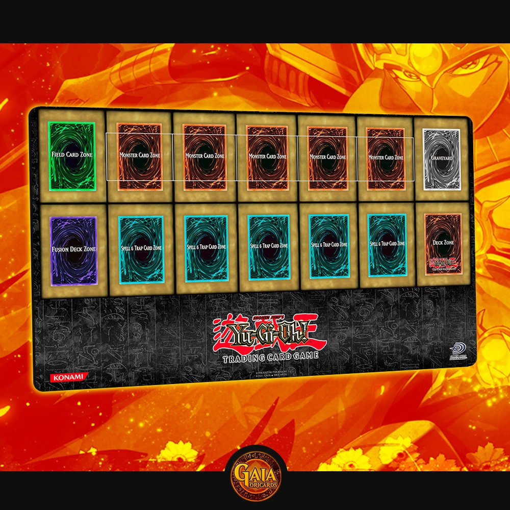 Yu Gi Oh Vintageclassic Mat Custom Playmat Etsy 