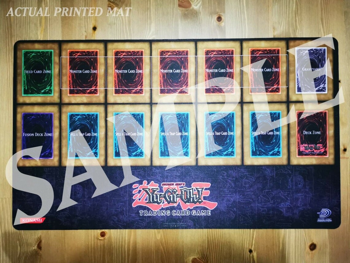 YuGiOh Vintage/Classic Mat Custom Playmat Etsy