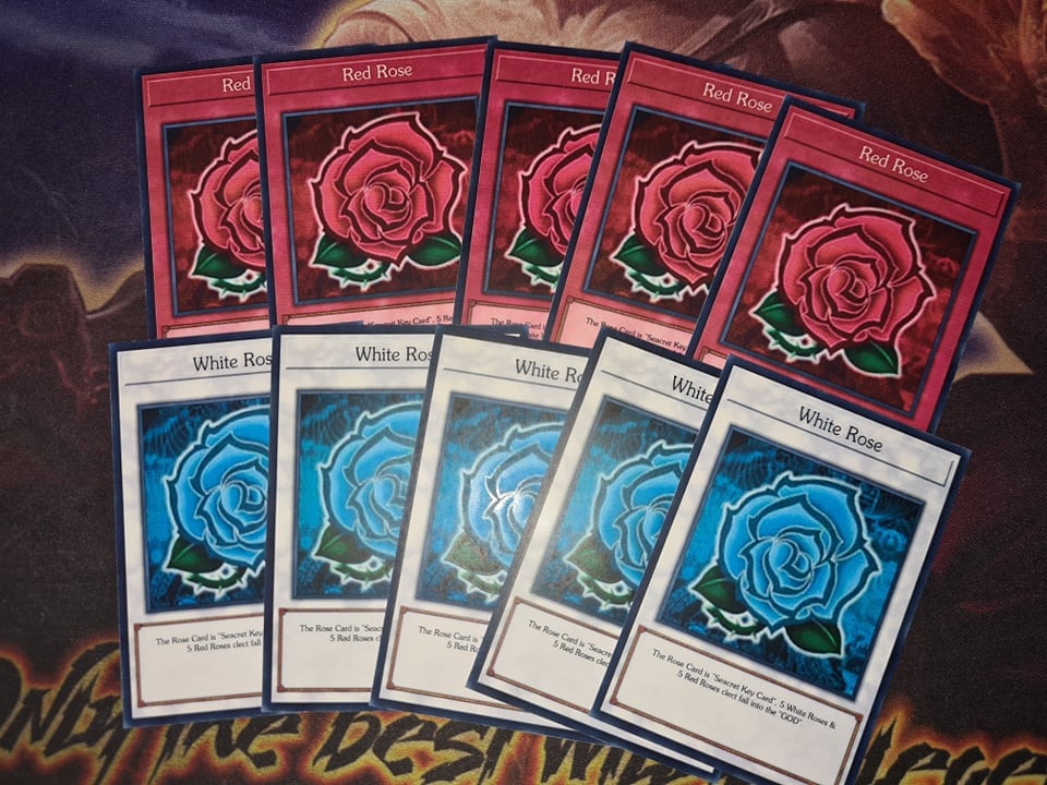 Yu-Gi-Oh The Duelists of the Roses Rose Cards | Etsy