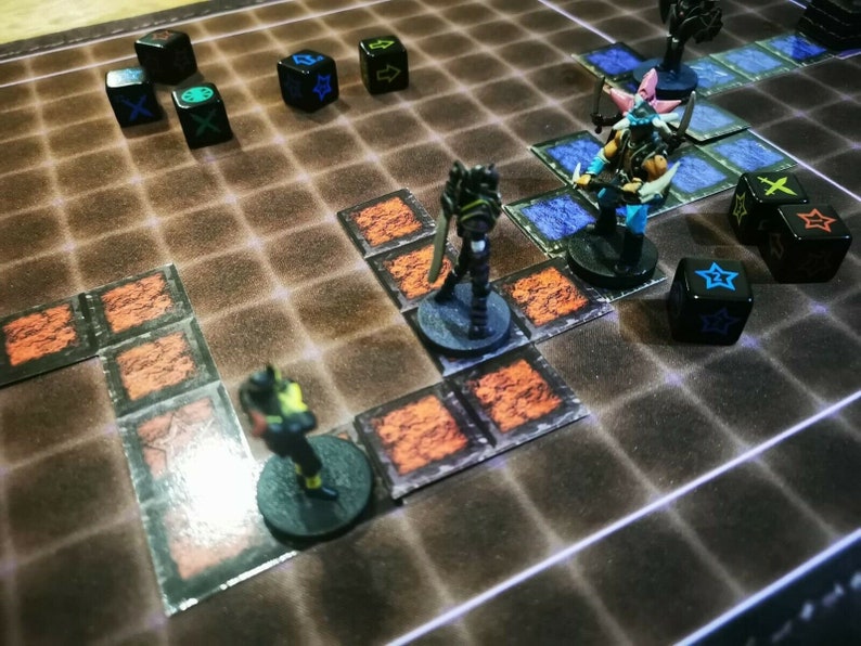 YuGiOh Dungeon Dice Monsters Mat Custom Playmat Etsy