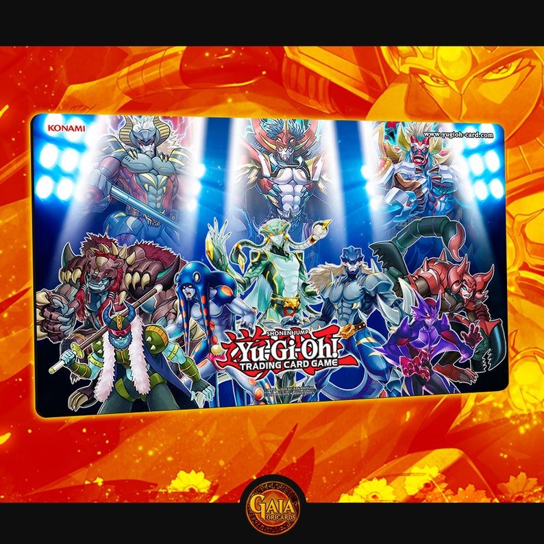 YuGiOh Aki Gouki Custom Playmat Made to Order Etsy