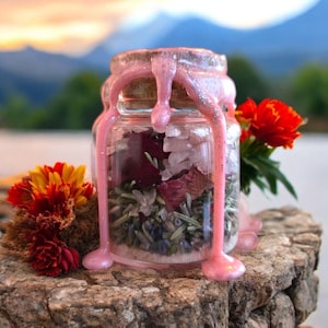 Finding Love Spell Jar