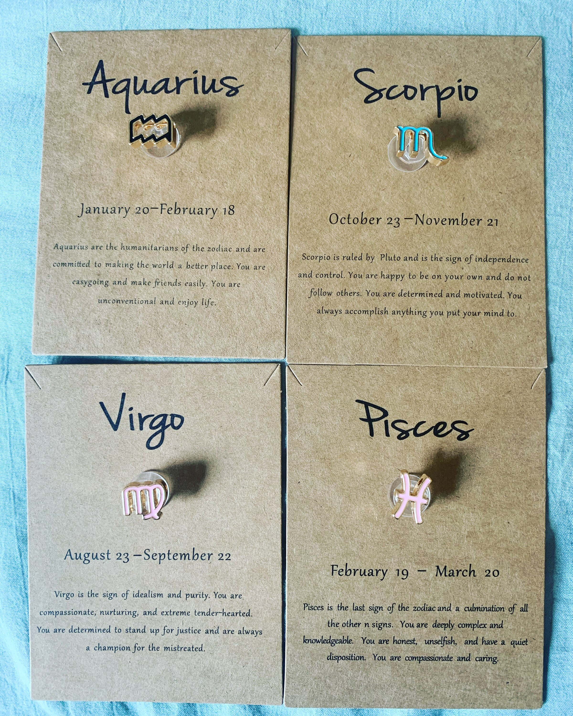 Zodiac Croc Charms