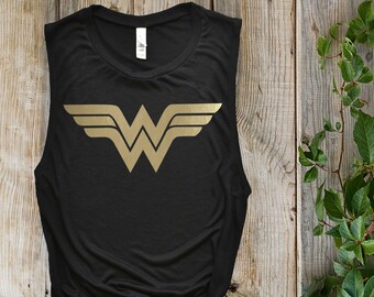 Wonder woman muscle tank clearance
