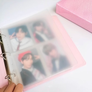 Binder Page Lifters | Sheet Lifters | Page Guards | Binder Divider Cover | Photocard Binder | Kpop Collecting | Stationary File Folder