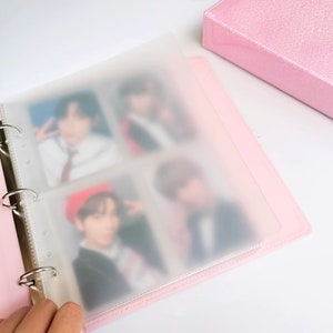 バインダー ページ リフター | シート リフター | ページ ガード | バインダー ディバイダー カバー | フォトカード バインダー | Kpop コレクション | 文房具 ファイル フォルダー