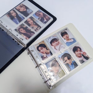 Kpop Boys Band Photocard Binder, 400 Photo cards Holder, Fits BTS