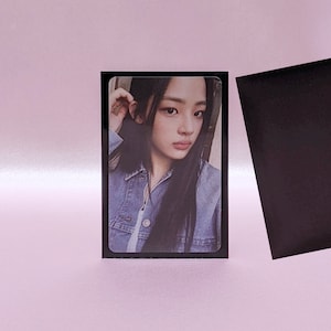 Premium Black Card Sleeves | Coloured Photocard Sleeves | Trading Card Supplies | Penny Sleeves | Kpop Photocard Collecting Supplies