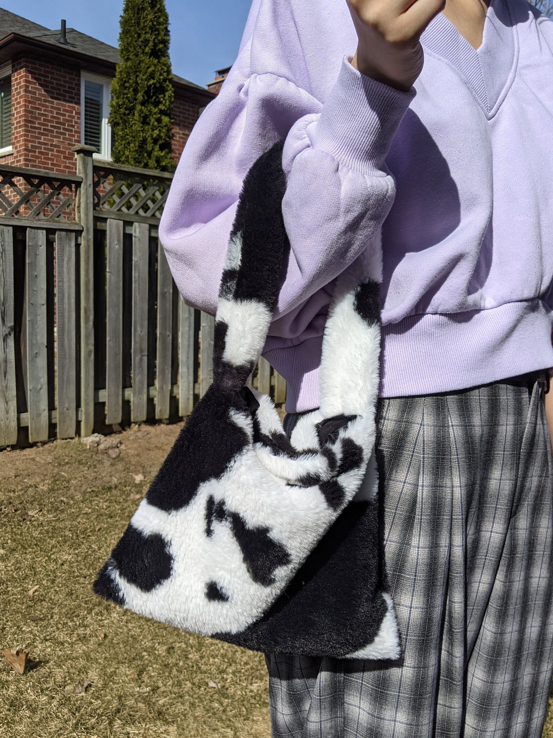 Oinimi animal bag (cow pink) ナップサック y2k Oinimi animal bag (cow pink) ナップサック y2k