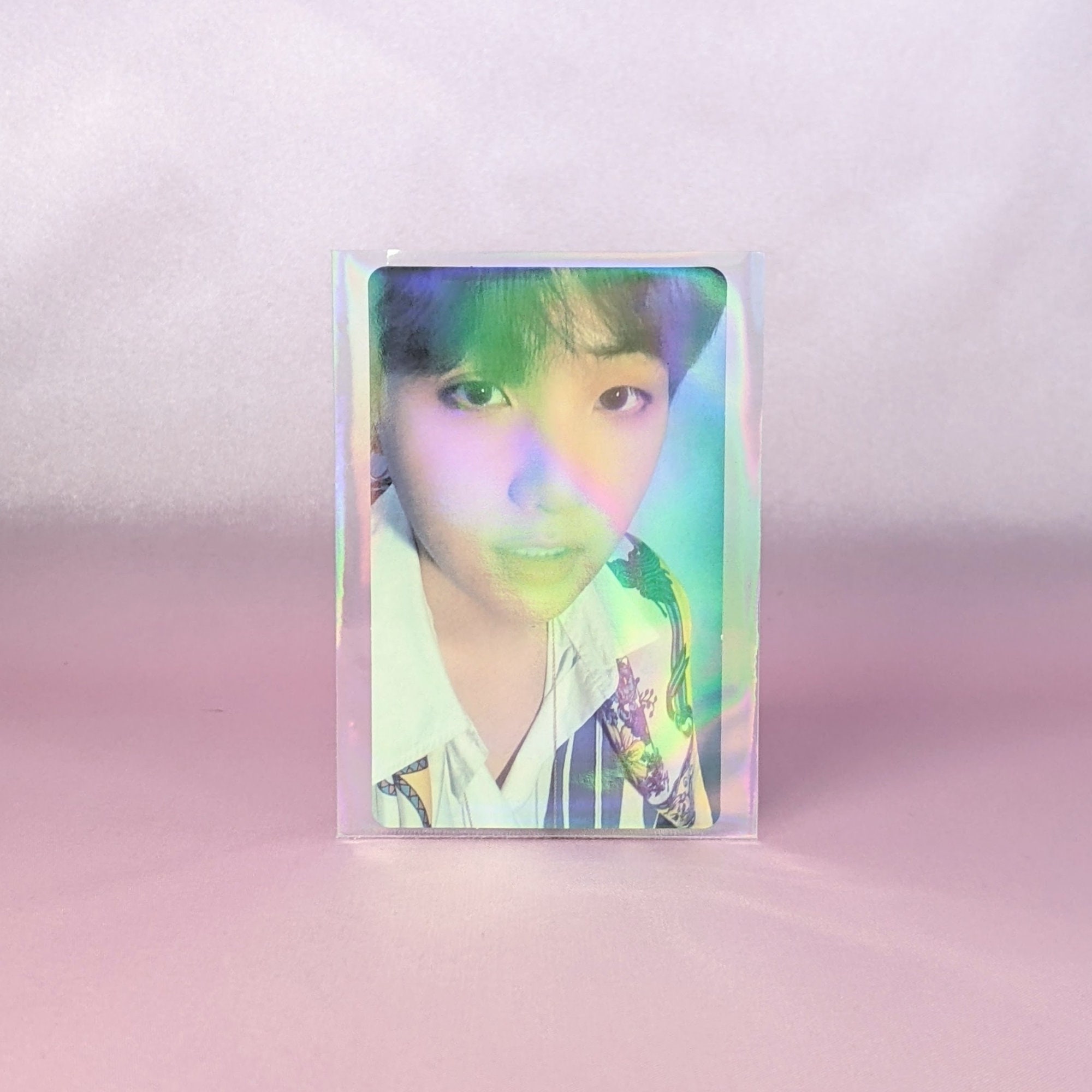 Rainbow | Holographic Card Sleeves | Trading Card Supplies | Holo Penny Sleeves | Kpop Photocard Collecting